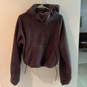 Outdoor Voices Women’s PrimoFleece 1/4 Zip Hoodie Size Medium